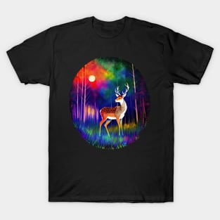 Magical Forest Deer 1 T-Shirt